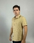 Imagem do Camisa Cotelê Slim Manga Curta — Malha Canelada Premium