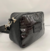 Bandolera Anette negra croco charol