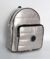 Mochilla Camille puffer plata