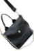 Cartera / Bandolera Charlotte negra croco