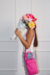 Bandolera Denisse fucsia