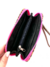 Billetera Nicolle animal print con cierre fucsia - comprar online