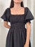 Vestido midi Amélia preto