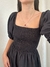 Vestido midi Amélia preto