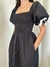 Vestido midi Amélia preto na internet