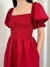 Vestido midi Amélia vermelho na internet