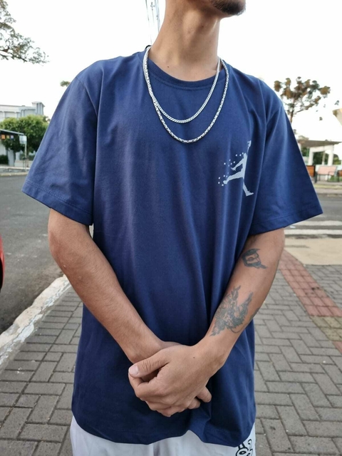 Camiseta Streetwear - Jordan - Azul Marinho