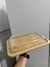Fuente de vidrio para Horno + tabla de bambu
