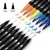 Descubra a versatilidade e praticidade do Kit com 100 canetas ponta dupla, perfeito para artistas, estudantes e amantes de papelaria criativa. Com duas pontas – uma brush macia e outra fina – você pode alternar entre contornos precisos e preenchimentos.