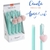 CANETA CRIATIVA APAGÁVEL PINGENTE POMPOM/ CORAÇÃO - UNITÁRIO - BRW