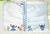 CADERNO ESPIRAL STITCH FECHAMENTO COM VELCRO E FOLHAS DECORADAS