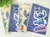CADERNO ESPIRAL STITCH FECHAMENTO COM VELCRO E FOLHAS DECORADAS