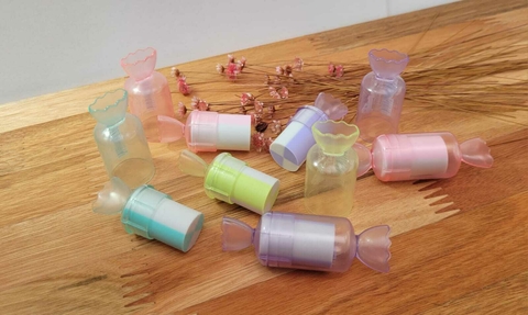 BORRACHA BALA CANDY COLORS - UNIDADE