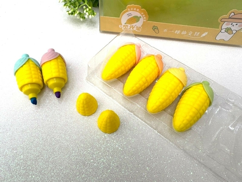 KIT MINI MARCA TEXTO ESPIGA DE MILHO - 6 CORES
Dê um toque colorido aos seus estudos ou ao seu trabalho com o nosso Kit Mini Marca Texto Espiga de Milho! Composto por 6 cores, este kit é perfeito para quem busca organização e estilo.

Cada marcador possui