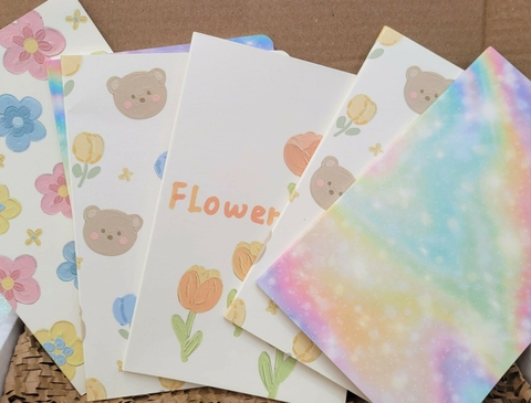 Caderno Brochura Delicado A5 - 32 Folhas

Descubra a beleza do nosso Caderno Brochura Delicado no tamanho A5 (20,5 cm x 13,5 cm)!

Este caderno é perfeito para quem busca praticidade e estilo em um só produto.
