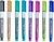 Transforme seus desenhos com as Canetinhas Metálicas Outline

Chegaram as canetas marcadoras metálicas que vão dar um toque especial aos seus projetos! Cada caneta escreve com uma tinta cinza metálica, realçada por bordas coloridas que acompanham a cor da