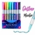 Transforme seus desenhos com as Canetinhas Metálicas Outline

Chegaram as canetas marcadoras metálicas que vão dar um toque especial aos seus projetos! Cada caneta escreve com uma tinta cinza metálica, realçada por bordas coloridas que acompanham a cor da
