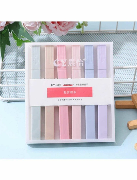 MARCA TEXTO CORES PASTÉIS - 6 CORES

Dê vida às suas anotações com o Kit de Marca Texto Cores Pastéis! Com 6 cores suaves e encantadoras, esses marcadores são perfeitos para destacar informações importantes em livros e Bíblias, garantindo que suas marcaçõ