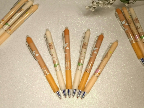 CANETA APAGÁVEL CAPIVARA - UNIDADE

Dê vida às suas anotações com a divertida Caneta Apagável de Capivara! Ideal para quem adora criar e corrigir com facilidade, esta caneta é perfeita para estudantes e artistas.

Características do Produto:

Tinta Apagáv