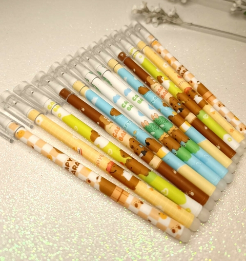 CANETA APAGÁVEL CAPIVARA - UNIDADE

Dê vida às suas anotações com a divertida Caneta Apagável de Capivara! Ideal para quem adora criar e corrigir com facilidade, esta caneta é perfeita para estudantes e artistas.

Características do Produto:

Tinta Apagáv