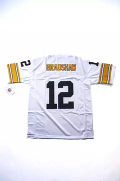 Camiseta Pittsburgh Steelers -Retired Player 12 Bradshaw - White en internet