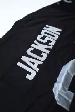 Las Vegas Raiders #34 Jackson - Grey Number en internet