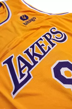 Camiseta Nike Retro Los Angeles Lakers #8 Bryant en internet