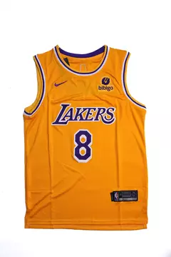 Camiseta Nike Retro Los Angeles Lakers #8 Bryant