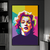 Quadro Decorativo 1 Tela Figurativo Mulheres Marilyn Monroe Colorido na internet