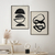 Quadro Decorativo 2 Telas Abstratos Formas Abstratas XXI