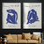 Quadro Decorativo 2 Telas Artista Henry Matisse Composição The Essence of Life na internet
