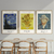 Quadro Decorativo 3 Telas Vincent Van Gogh - Trio II