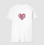 Camiseta "Linhas do coraçâo" - comprar online