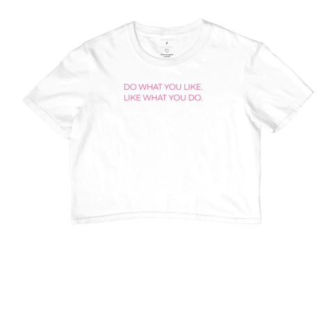 Cropped "Do what you like, like what you do" - comprar online