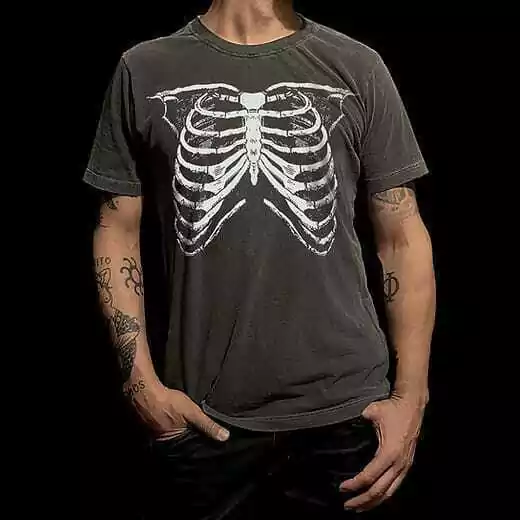 Camiseta - Esqueleto - Tv Kills