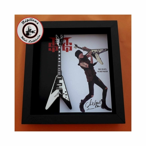 Quadro Replicas Mini Luthieria - Michael Schenker