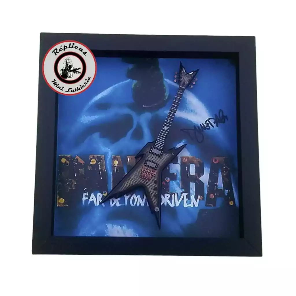 Quadro Replicas Mini Luthieria - Dimabag Darrel - Pantera