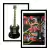 Quadro Replicas Mini Luthieria - Roger Walters - Pink Floyd - (cópia) - buy online