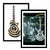 Quadro Replicas Mini Luthieria - Zakk Wilde - Ozzy Osbourne - Black Label Society - comprar online