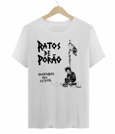 Camiseta Ratos de Porão - Crucificados Pelo Sistema - comprar online