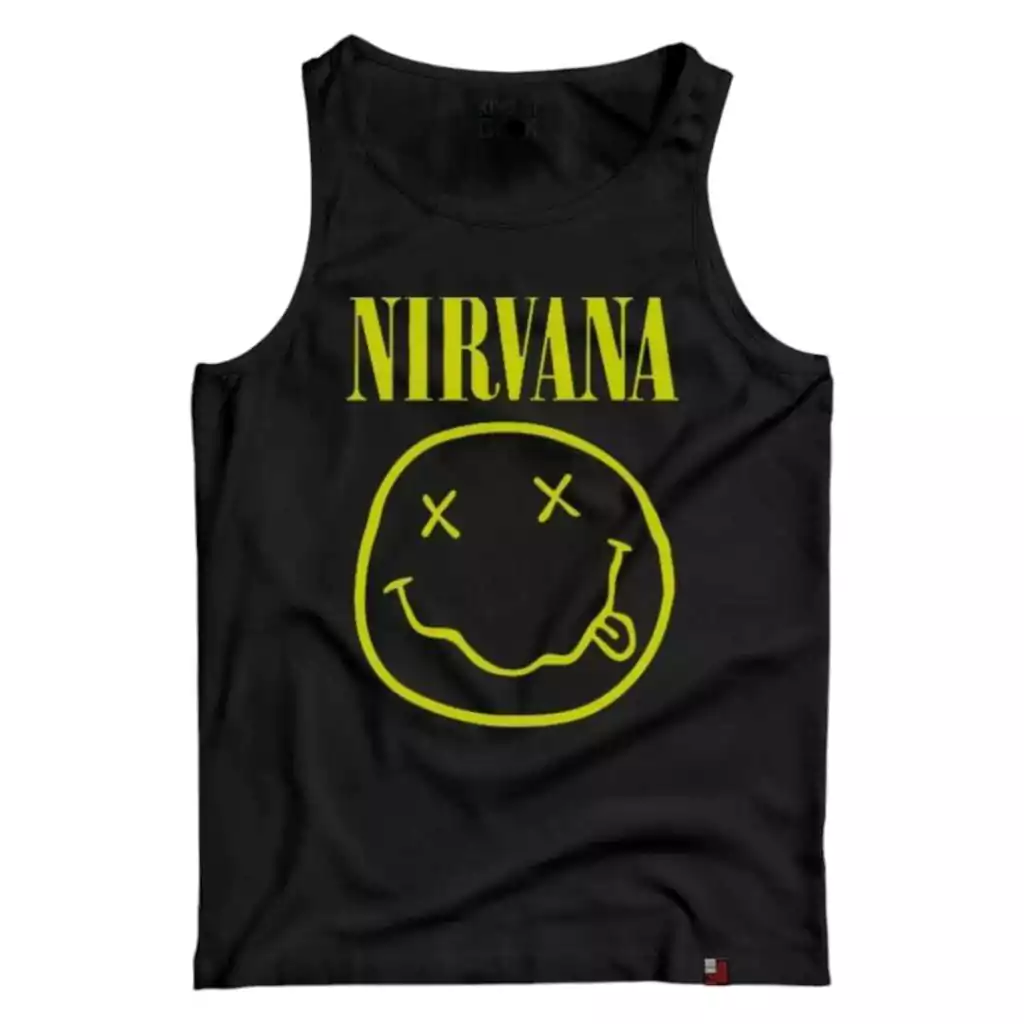Camiseta Regata Nirvana