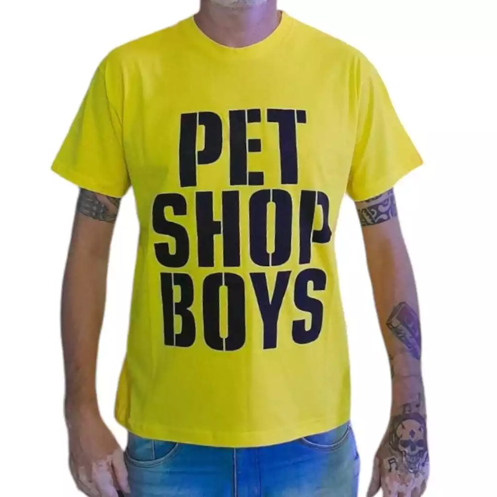Camiseta Pet Shop Boys