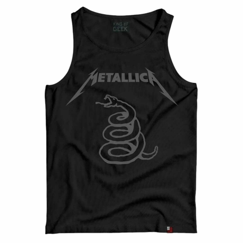Camiseta Regata Metallica - Black Album