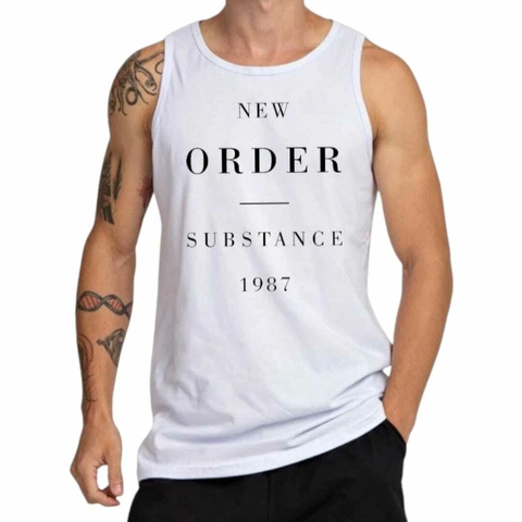 Camiseta Regata New Order - Substance