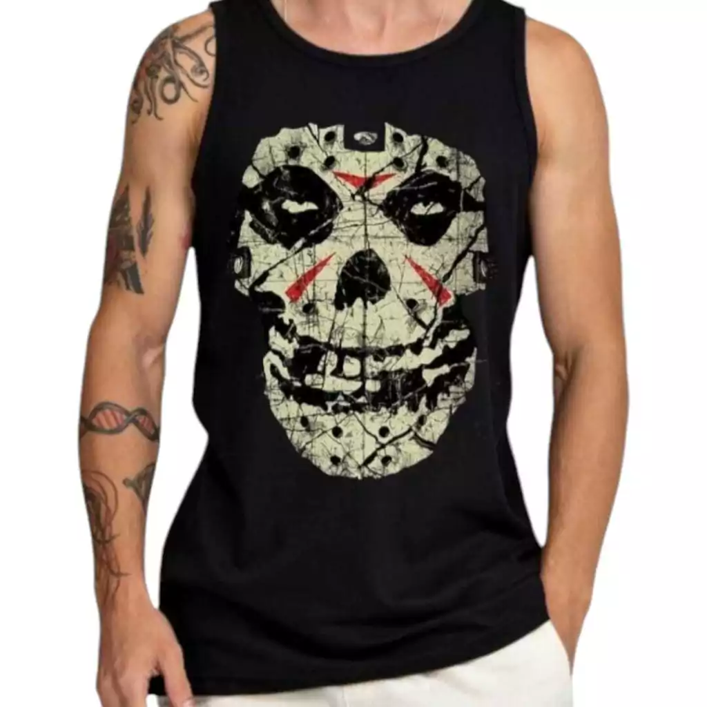 Camiseta Regata Misfits New Skull