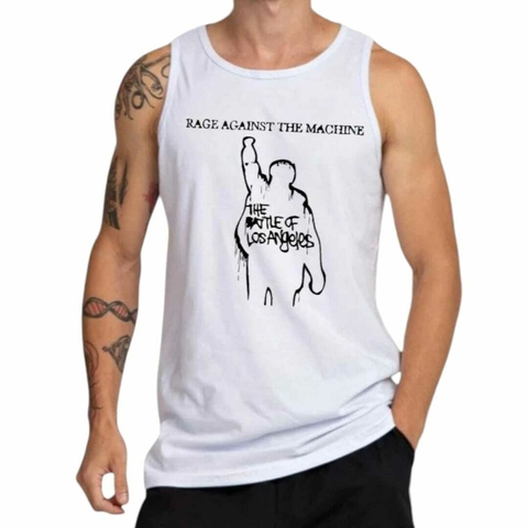 Camiseta Regata Rage Against the Machine - Battle Los Angeles