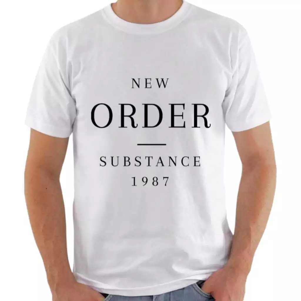 Camiseta New Order Substance