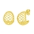 Brinco Conchinha Folheado a Ouro 18k – Semi Joia com Garantia - comprar online