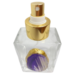 Aromatizador ágata roxa pintada 110ml