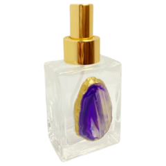 Aromatizador ágata roxa pintada 110ml